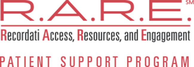 RARE Patient Support Program Logo